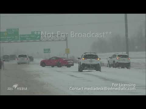 Kansas City, Missouri - Treacherous Travel During Winter Storm - January 1st, 2021