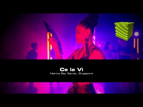 MADRIX @ Ce la Vi, Marina Bay Sands in Singapore