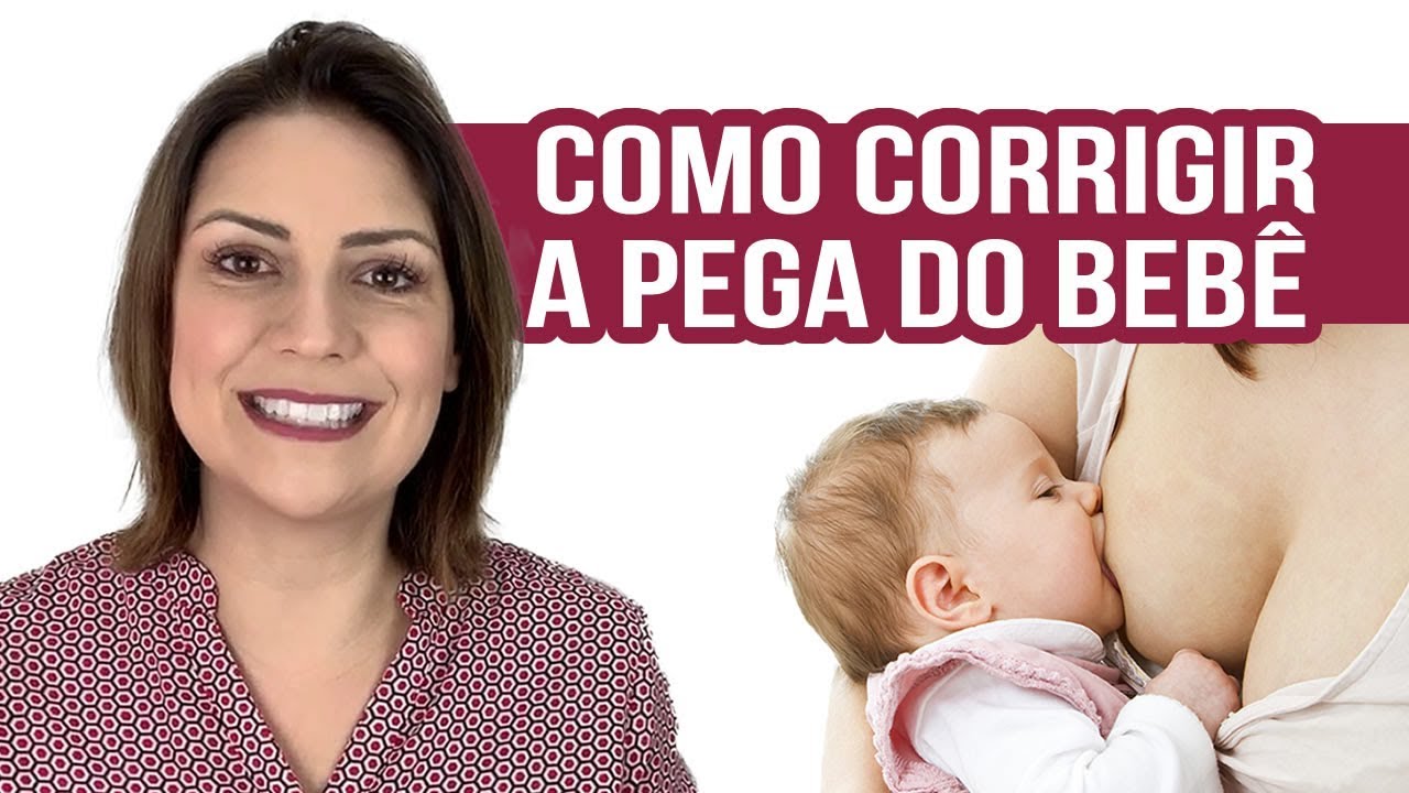 Como Corrigir a Pega do Bebê - Andressa Bortolasso