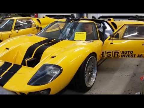 Ford GT40 startup and revs, insane sound