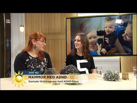 Mammor med ADHD startade egen föräldragrupp - Nyhetsmorgon (TV4)