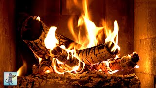 Beautiful Warm Cozy Fireplace 🔥 Burning Fireplace & Crackling Fire Sounds (NO MUSIC) 🔥