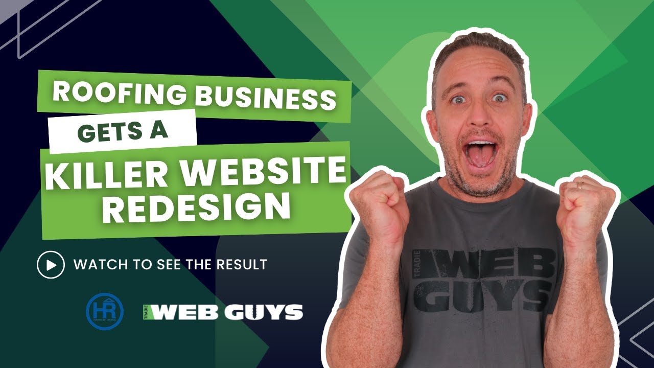Website for Roofers - This Roofing Business Gets a Killer Website Redesign - SEE THE RESULTS!