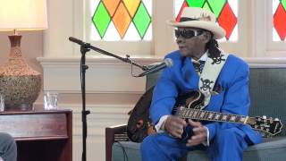 Backstage at the Blues Fest with Little Freddie King