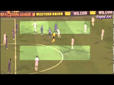 Milan Badelj (Fiorentina) vs Tottenham (2014-15 EL) (Feb 26th 2015)