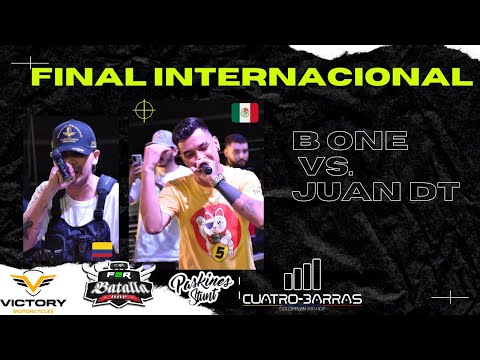 B ONE 🇲🇽 vs JUAN DT 🇨🇴 | Cuartos | Final Internacional Cuatro Barras 2022