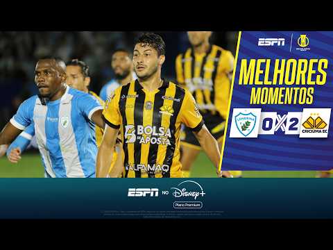 Gols e melhores lances de Londrina x Criciúma