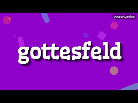 GOTTESFELD - HOW TO PRONOUNCE IT!?