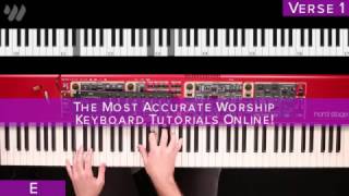 I Will Exalt You - Hillsong - Keyboard Tutorial