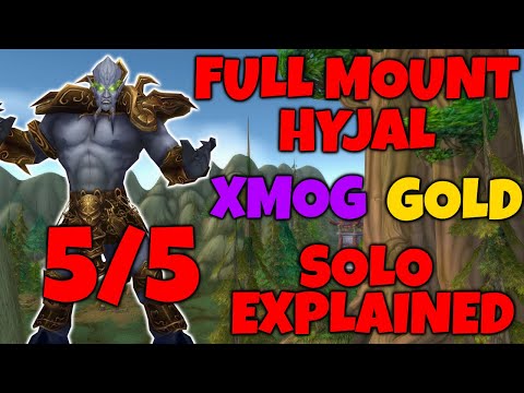 FULL Battle for Mount Hyjal Solo EXPLAINED (Hunter PoV) [Cataclysm Classic]