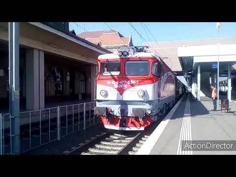 Activitate feroviară in gara Arad