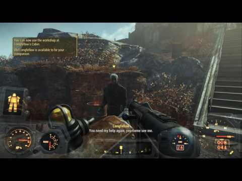 Fallout 4 Far Harbor - Walk In The Park: Acadia Discovered, Longfellow (Join) Cabin Unlocked PS4