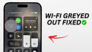 WiFi Icon Greyed Out On iPhone Fixed in 3 Minutes!