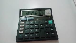 How to calculate nth root or 1/nth power of any number on simple calculator
