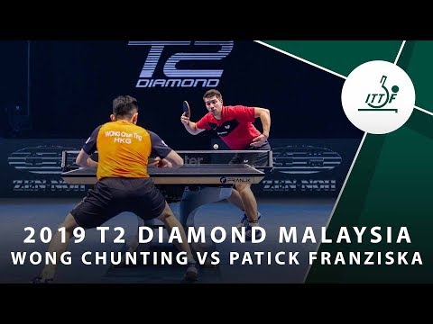 Wong Chun Ting vs Patrick Franziska | T2 Diamond Malaysia (QF)
