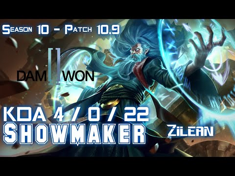DWG Showmaker ZILEAN vs GALIO Mid - Patch 10.9 KR Ranked