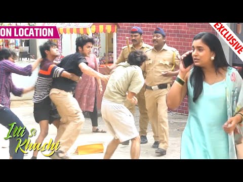 Itti Si Khushi | Anvi Ke Bhaiyon Ne Ki Marpit, Anvi Hui Pareshan | On Location