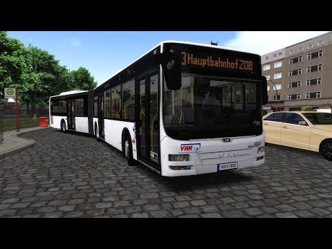 Ein NEUES VHH Repaint (+DOWNLOAD)! - MAN Lion's City A40 - VHH 1805 - Hamburg - Linie "3" - OMSI 2