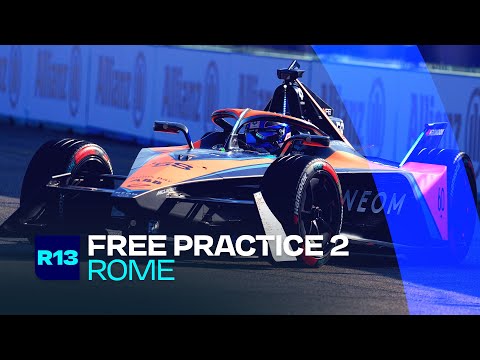 フォーミュラE 第13戦 ローマ（イタリア）フリープラクティス2ライブ配信動画