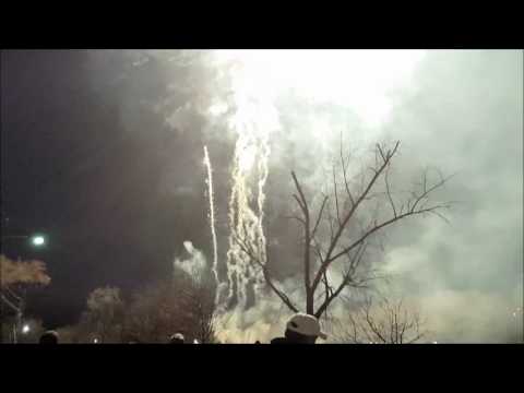 St Patricks Day fireworks