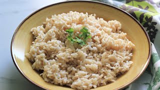 How To Make Brown Rice | How to Make Brown Basmati Rice in a Pressure Cooker