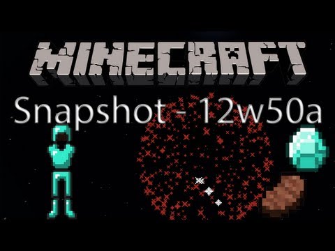 iPodPlaysGames - Minecraft Snapshot 12w50a Overview - Firework Sounds, Thorns Enchantment And 3D Entities
