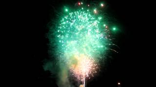 preview picture of video 'Fireworks 4th of July Norwood New York 2012'