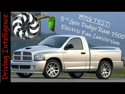 WOW Results! Electric Fan Conversion MPG TEST! '03-'09 Dodge Ram 5.7 Hemi Flex-A-Lite 183 Install