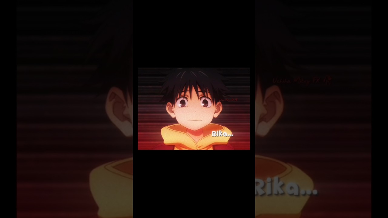 Yuta and rika 🥀 #jujutsukaisen #anime #viral