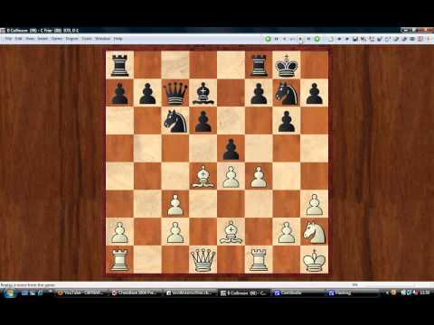 B COLLINSON 98 v C FRIAR 88 (0-1) B70 Sicilian Dragon