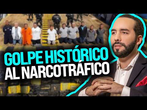 A lo Bukele: El Salvador INCAUTA 6,6 toneladas de cocaína valuadas en 165 millones de dólares