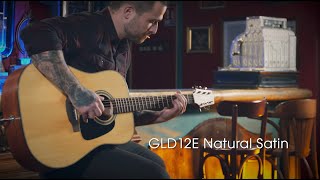 Takamine GLD12ENS Dreadnought, électro-acoustique, Natural Satin - Video