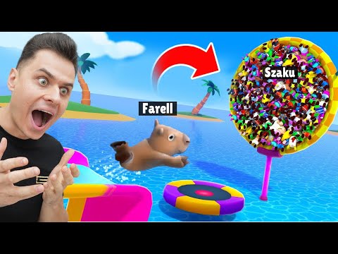 WHOEVER DOES THE BETTER TRICK WINS THE CAPYBARA! 1 VS 1 with Szak!