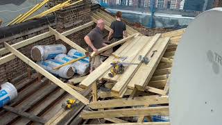Preview of Rotten Rafters, Roof Structure Replacement, Kensington London #rottenrafters #roofstructure.