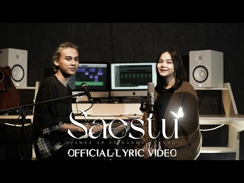 James AP Ft. Nanda Sayang - Saestu  (Video Lirik Official)