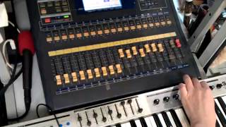 Hand Drum Dub:Yamaha 03D Mixer | Home Recording