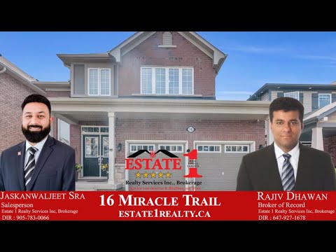 16 Miracle Trail, Brampton-VIRTUAL TOUR