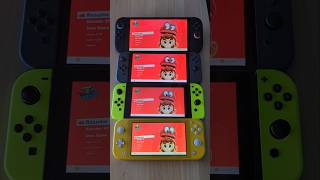 Super Mario Odyssey- Nintendo Switch 2 vs Switch OLED vs Switch vs Switch Lite Speed Comparison