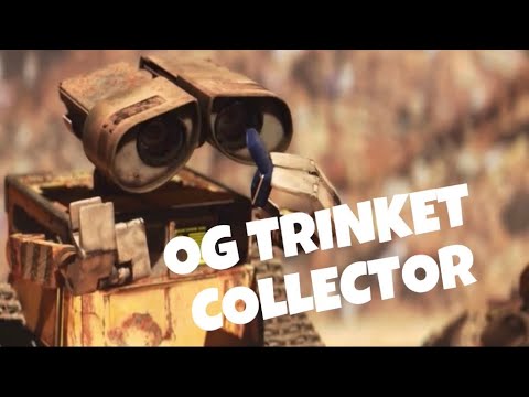 Wall E Collecting Trinkets Ragebaiting Tiny Robot