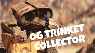 WALL-E collecting trinkets & Ragebaiting Tiny Robot 
