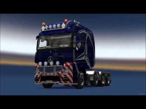 MERCEDES BIG STARS - ACTROS / AROCS SLT V1.3 + SOUND + TUNING