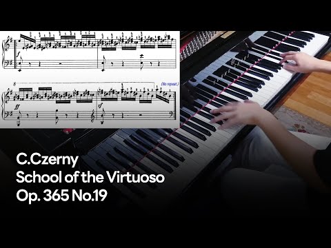 C.Czerny - School of the Virtuoso, Op. 365 No.19