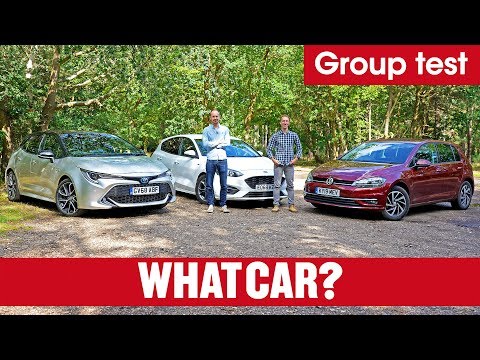 2019 Toyota Corolla vs VW Golf vs Ford Focus – is hybrid better than petrol or diesel? | What Car?