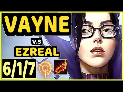 NYU (VAYNE) vs EZREAL - 6/1/7 KDA BOTTOM ADC GAMEPLAY - BR Ranked GRANDMASTER