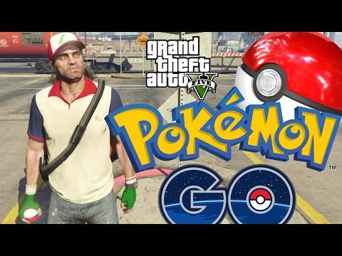 GTA 5 PC : POKEMON GO MOD ! Play Pokemon Go in GTA 5 !
