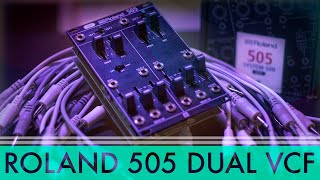 Video thumbnail for [Filter Quest] - 00 - Roland System-500 505 Dual VCF - Demo/Review by my4trackmachine / E.N.Cowell