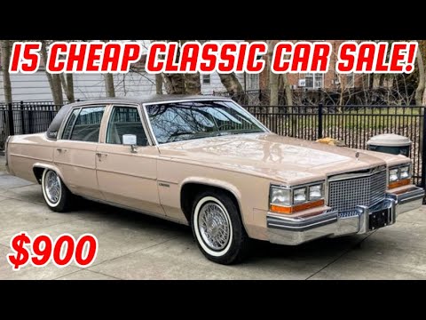 15 Classic Cars to Buy – Priced at $900 to $8,500