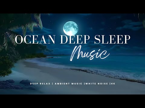 Ocean Waves Therapy for Sleep and Meditation | 3 Hours Beach Ambience in 4K