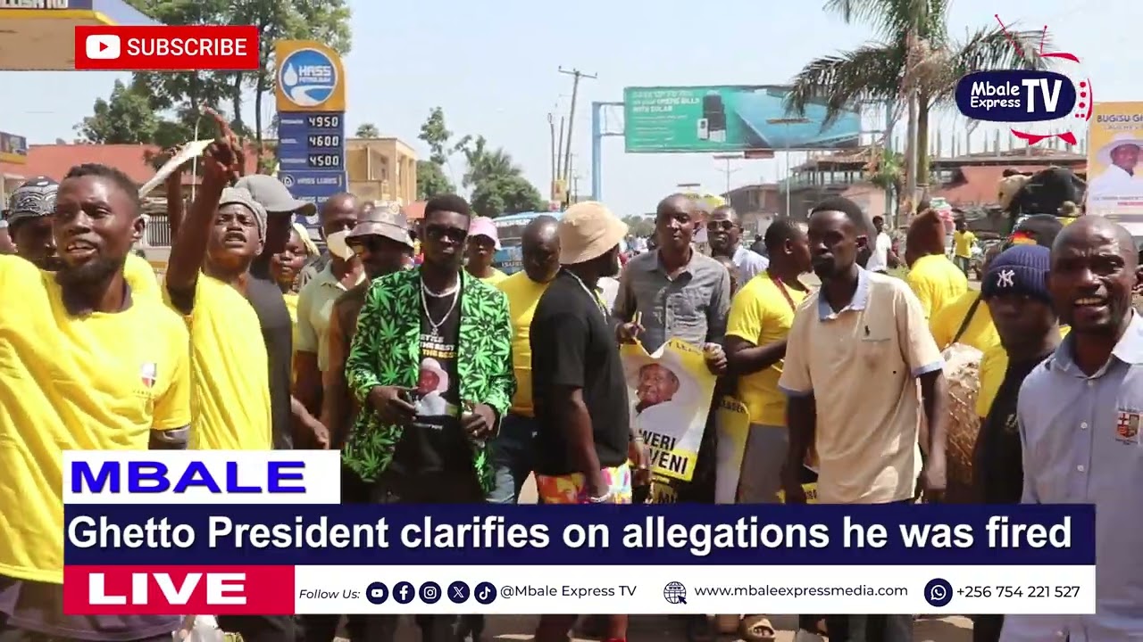 Ghetto President clarifies on allegations he was fired 