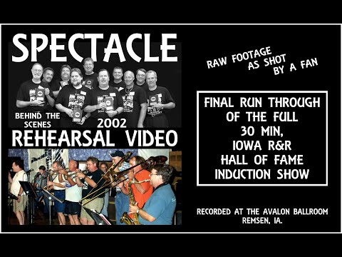 Final Rehearsal Run Through 2002